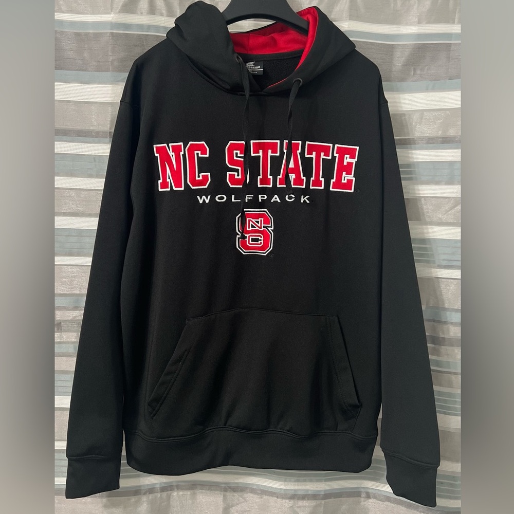NC State Wolfpack Black Pullover Hoodie